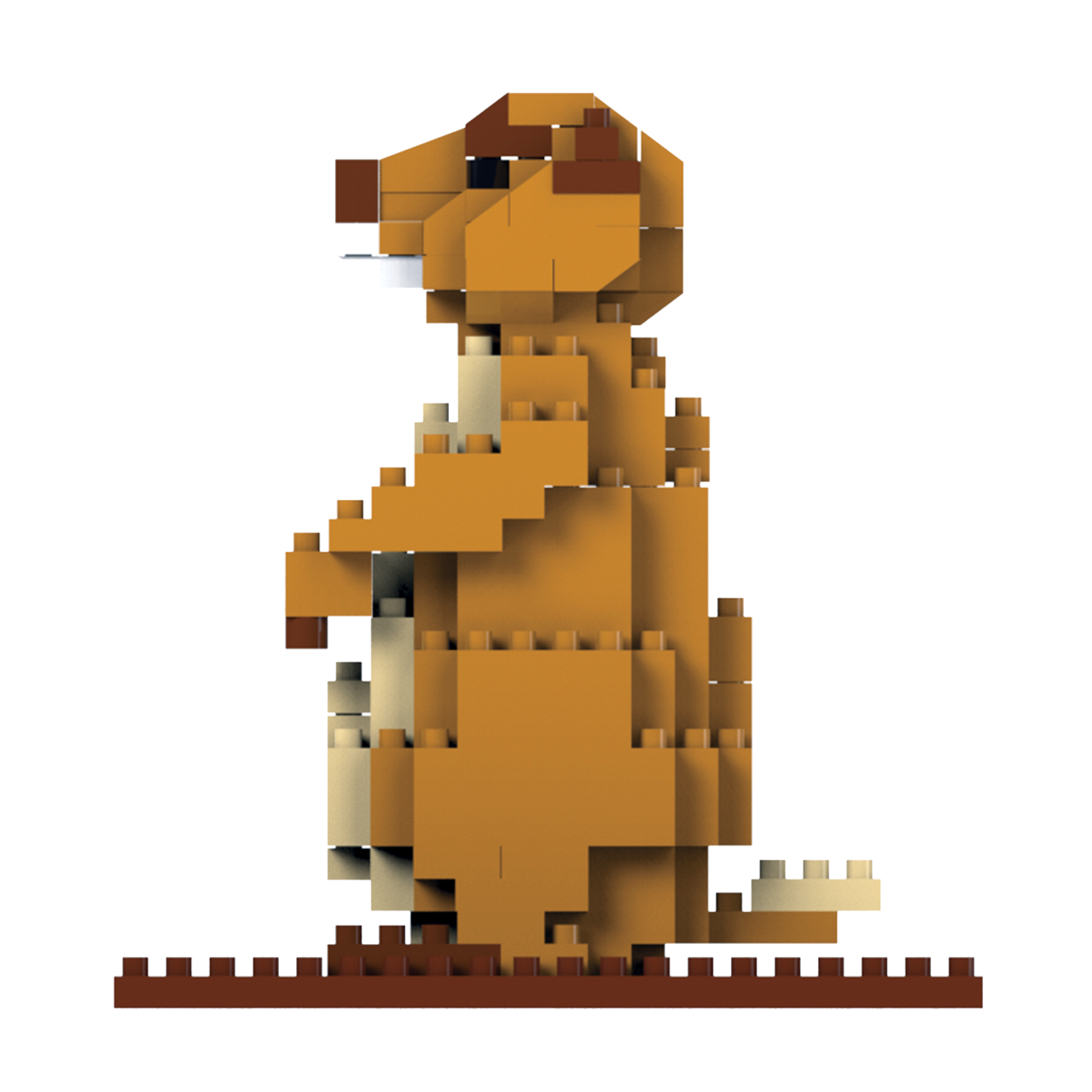 Mini blocs de construction - Chien de prairie