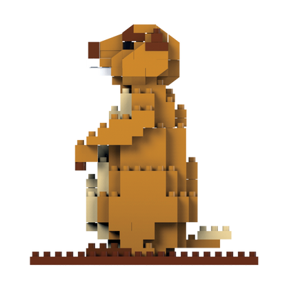 Mini blocs de construction - Chien de prairie
