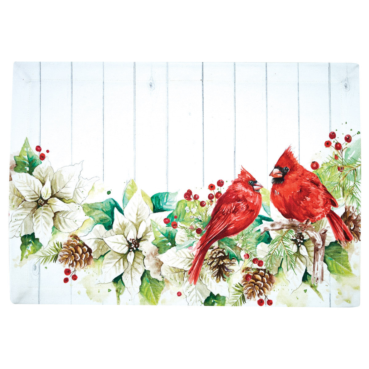Set de table Poinsettia Pin