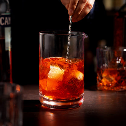 Professional Crystal Mixing Glass for Bartenders