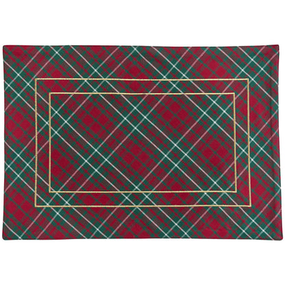 Set de table tartan Saint Nicholas de Patricia Heaton Home