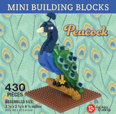 Mini blocs de construction - Paon