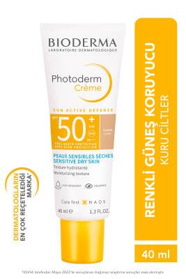 Bioderma Photoderm Creme SPF50+ sunscreen tube, orange label, 40 ml, Beauty Care Bag on Tampa Home & Garden Store