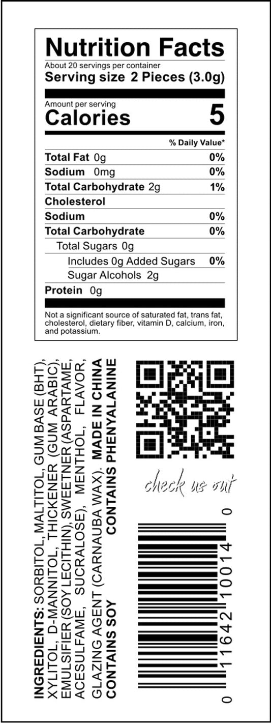 Chowards Sugar Free Gum - Spearmint - Tampa Home & Garden Store