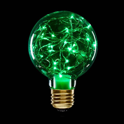 Bombilla de luna de cristal - Verde 1,0 W