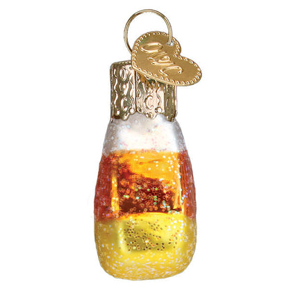 Adorno de vidrio con forma de mini caramelo de maíz Gumdrop