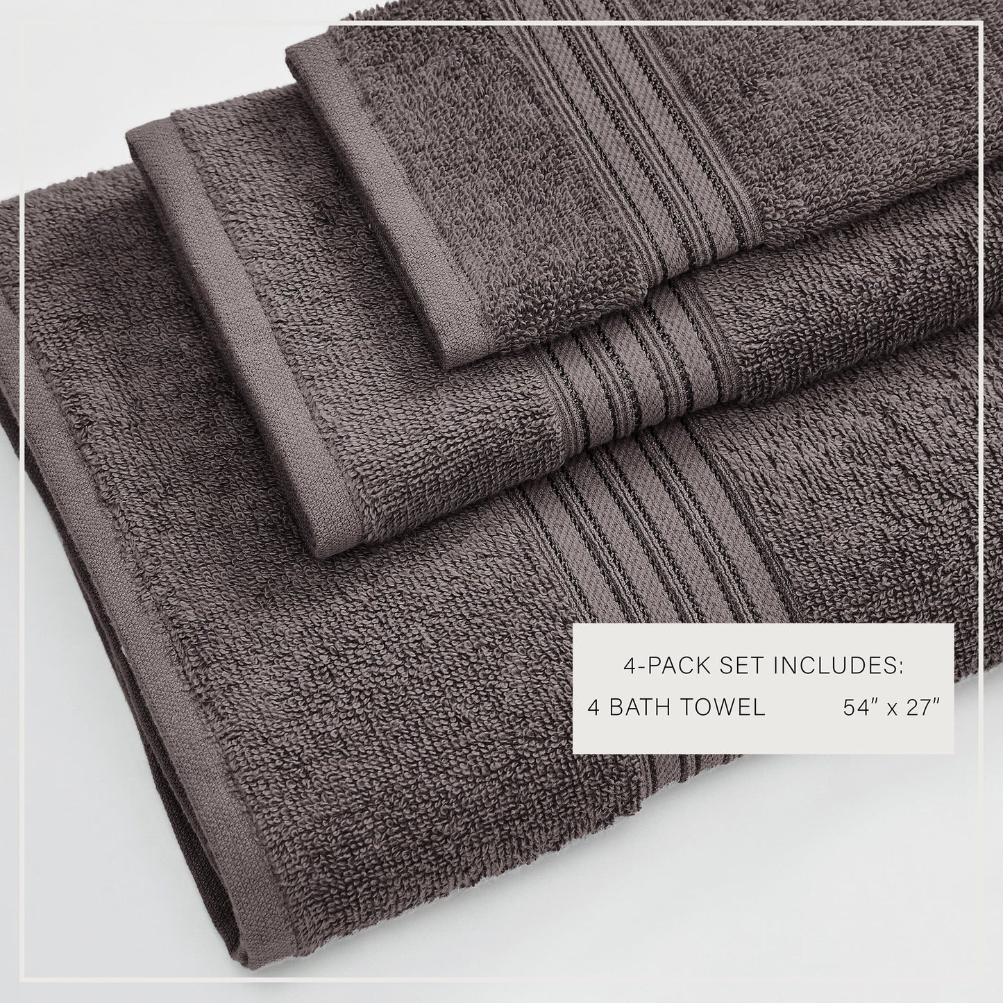 Super Soft and Lightweight Cotton Bath Towels