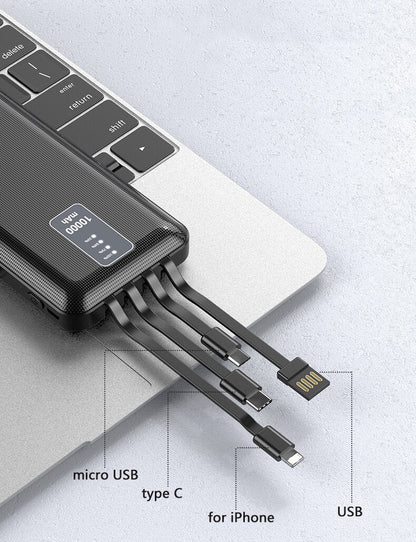 10000mAh Power Bank Portable Charging Powerbank