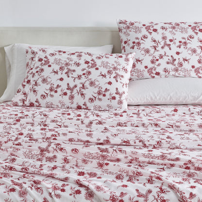 Watercolor Floral Sheet Set and a Pillowcase