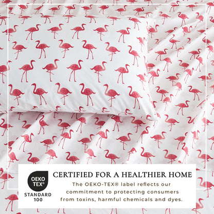 Lightweight Coastal Printed Sheet Set and Covers
