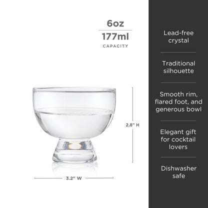 Premium Crystal Mezcal Glasses and a Pair