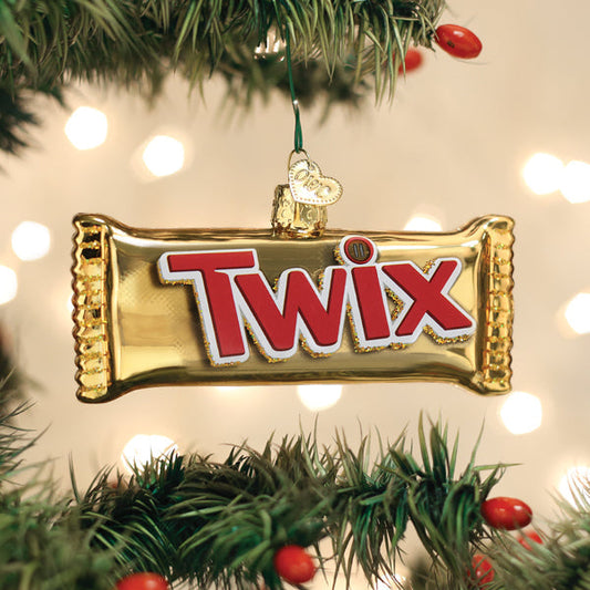 Twix Glass Ornament - Tampa Home & Garden Store