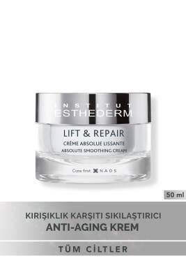 Face cream Esthederm Lift & Repair Absolute Smoothing Cream, glass 50 ml jar on Tampa Home & Garden Store