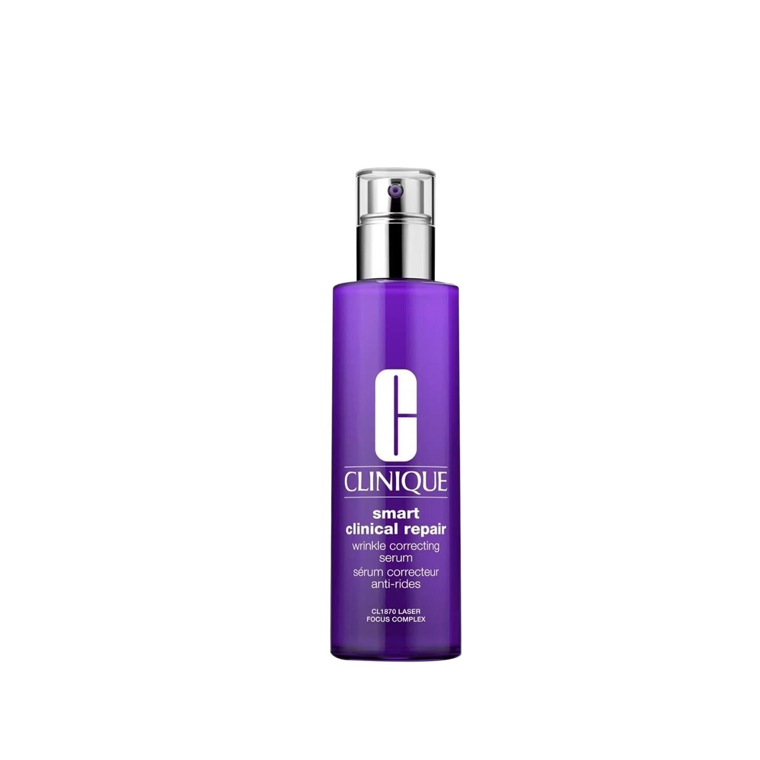Clinique face serum purple bottle smart clinical repair anti-wrinkle 50ml on Tampa Home & Garden Store