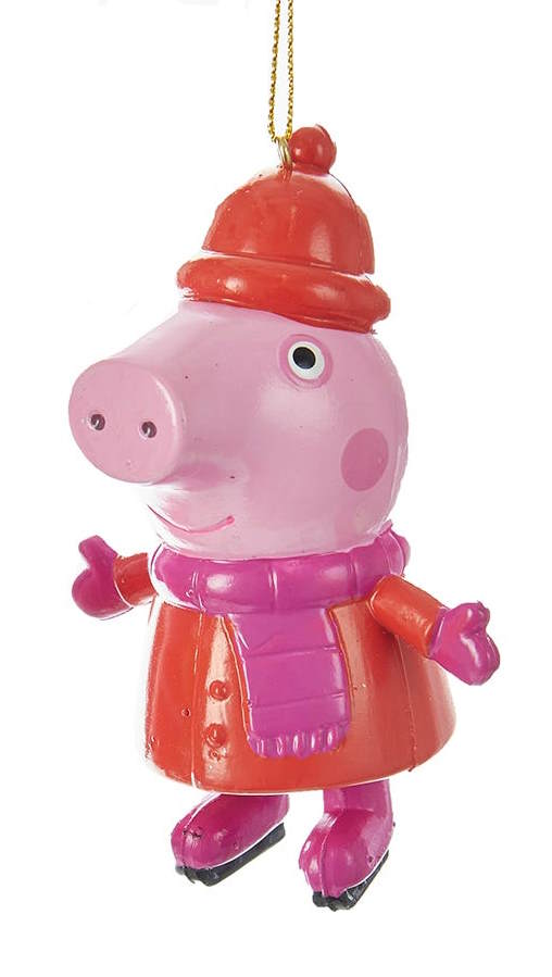 Peppa Pig Plastic Ornament - Scarf - Tampa Home & Garden Store