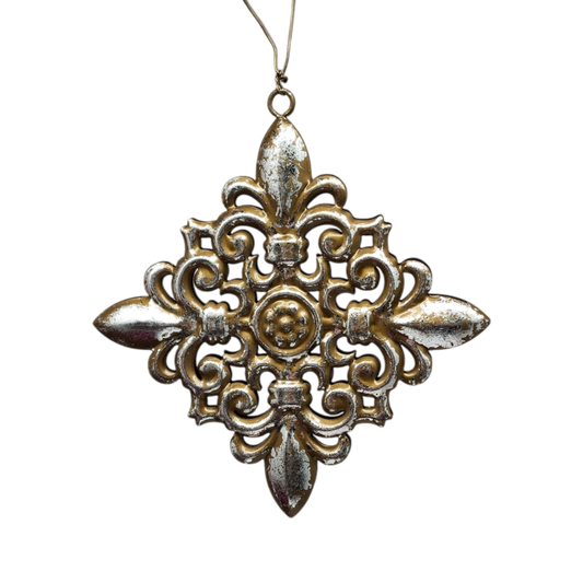 5.5 Inch Metal Ornament Filigree - Quad - Tampa Home & Garden Store