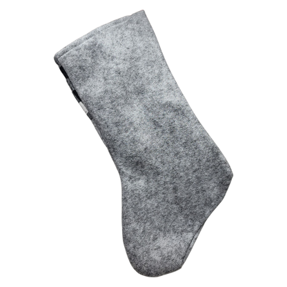 White Buffalo Plaid Gnome Stocking