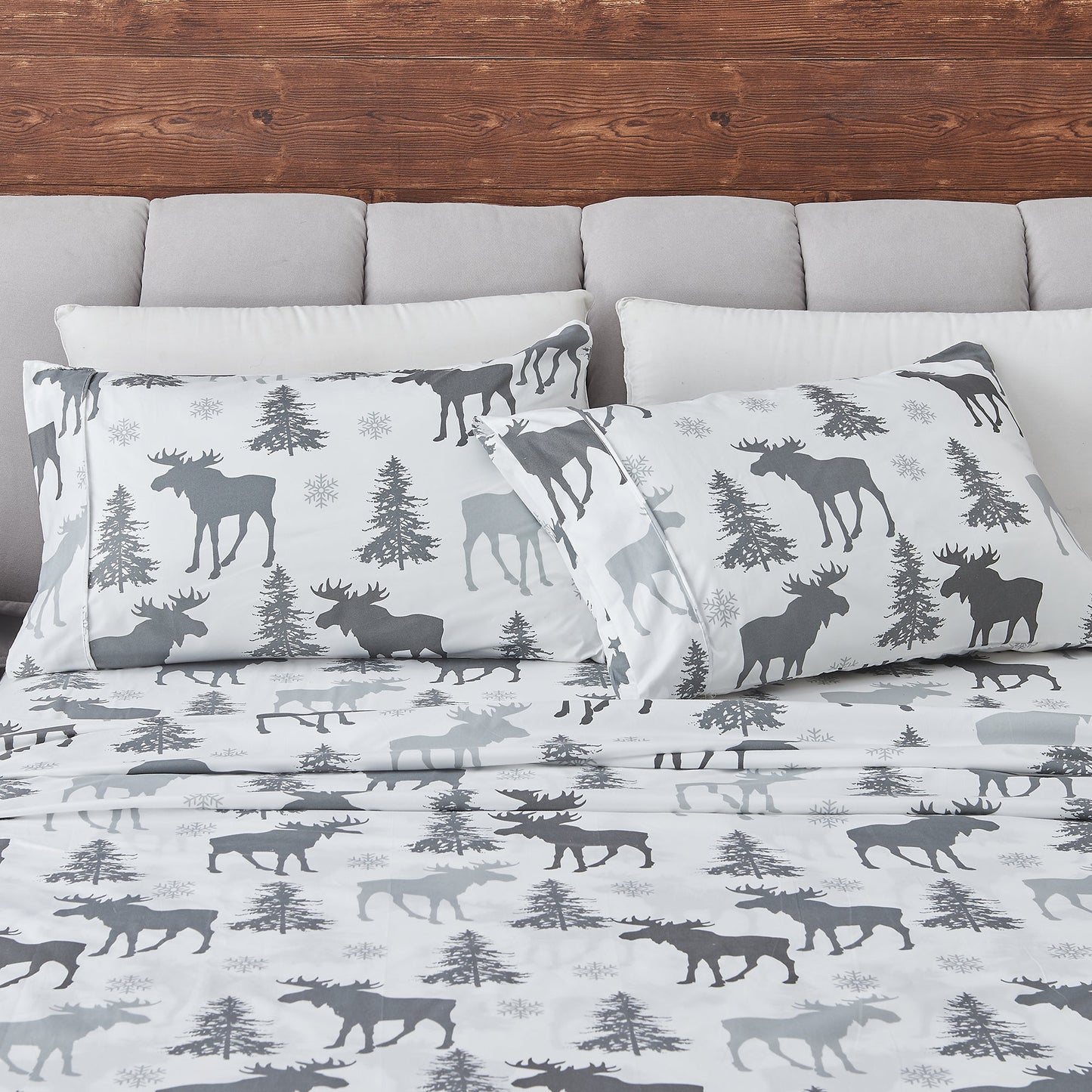 Lodge Printed Sheet Set and the Rustic Print