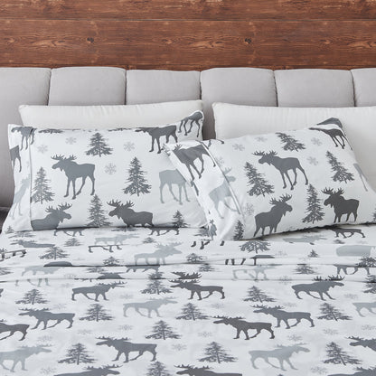 Lodge Printed Sheet Set and the Rustic Print
