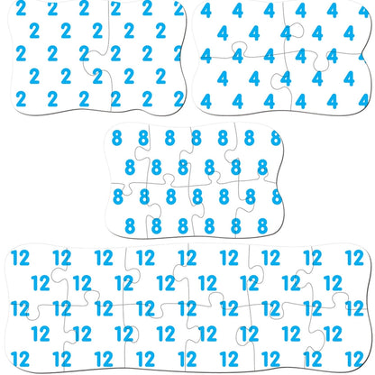 123's - Coffret de 4 puzzles éducatifs