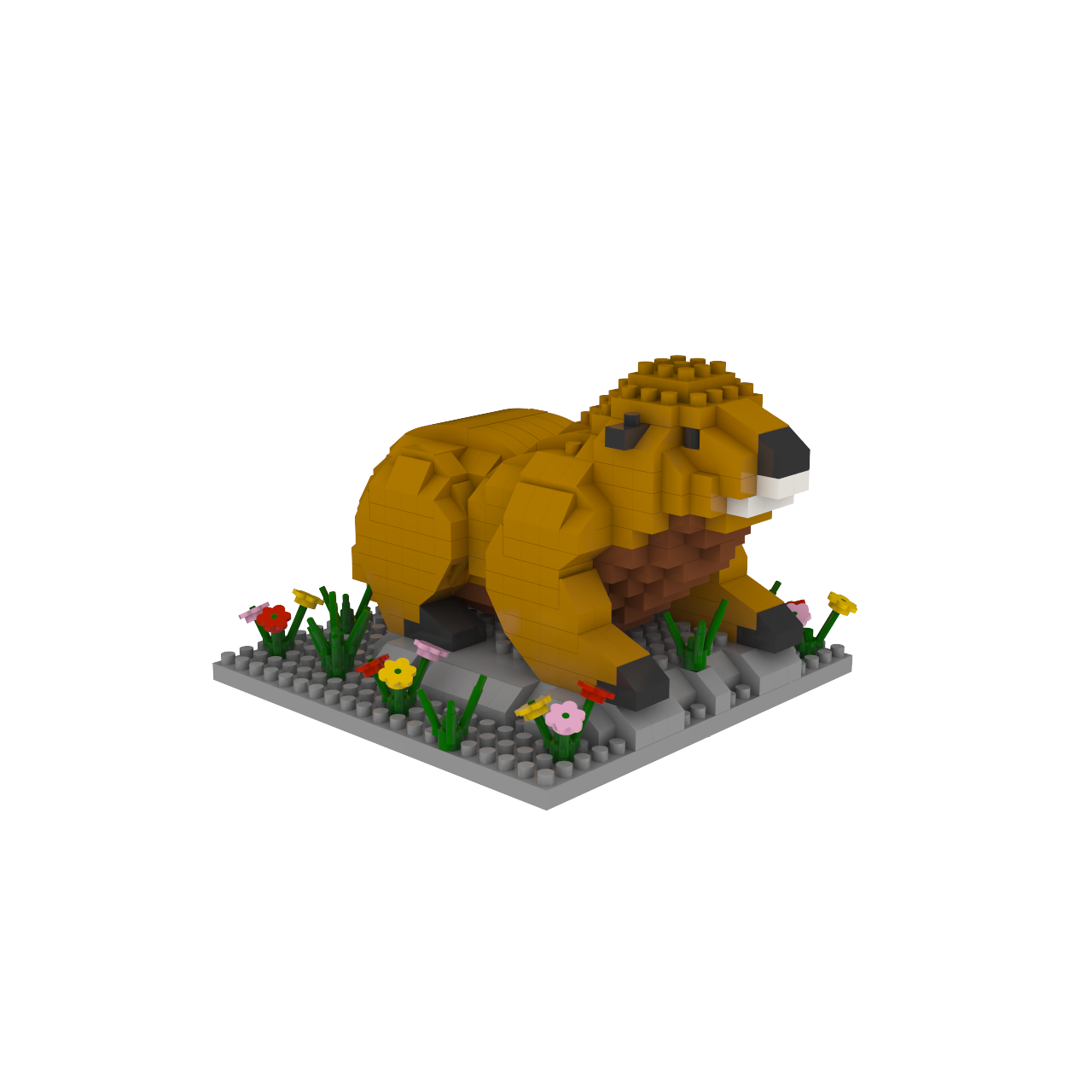 Mini blocs de construction - Marmotte