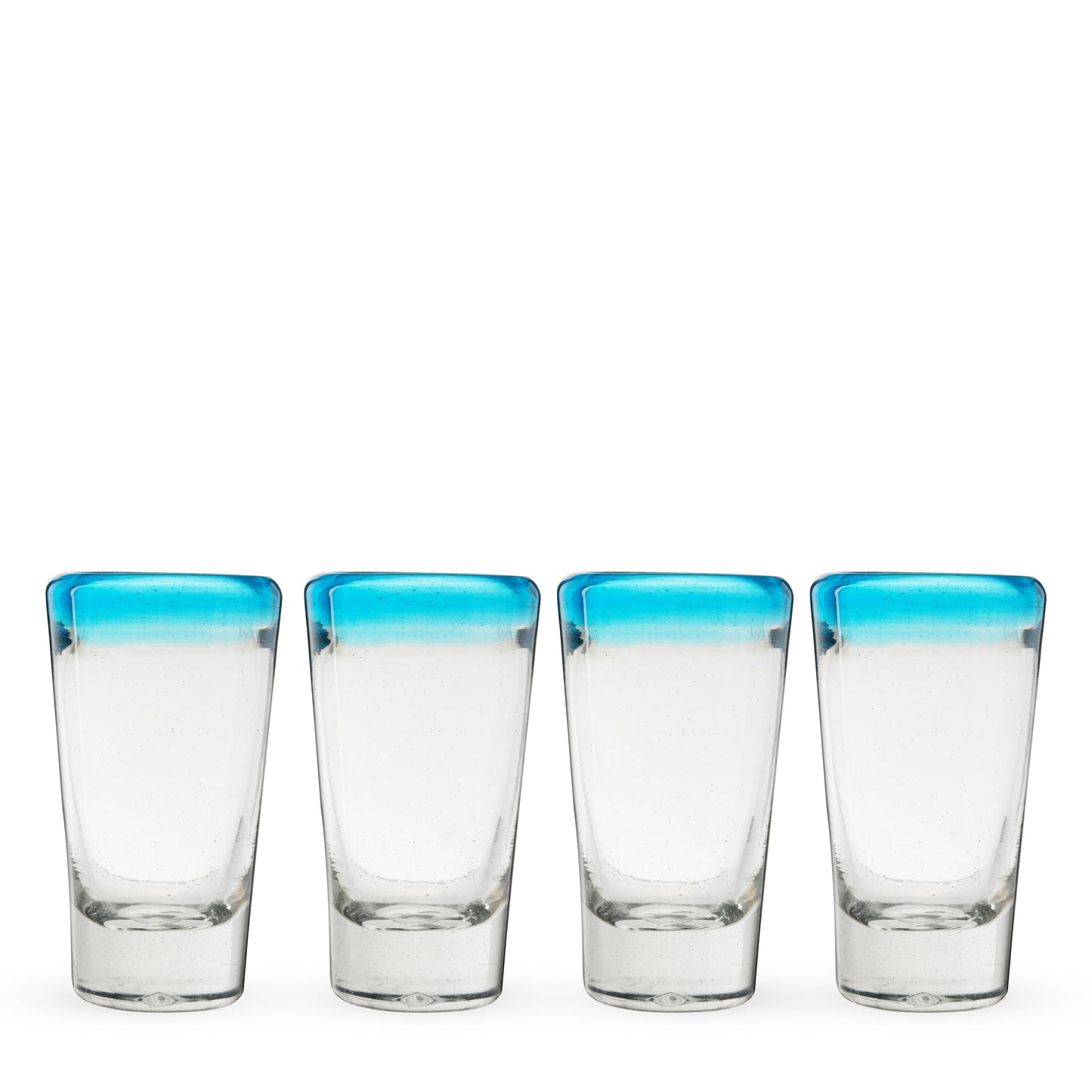 Segunda Vida Tequila and Shot Glasses Set of Four