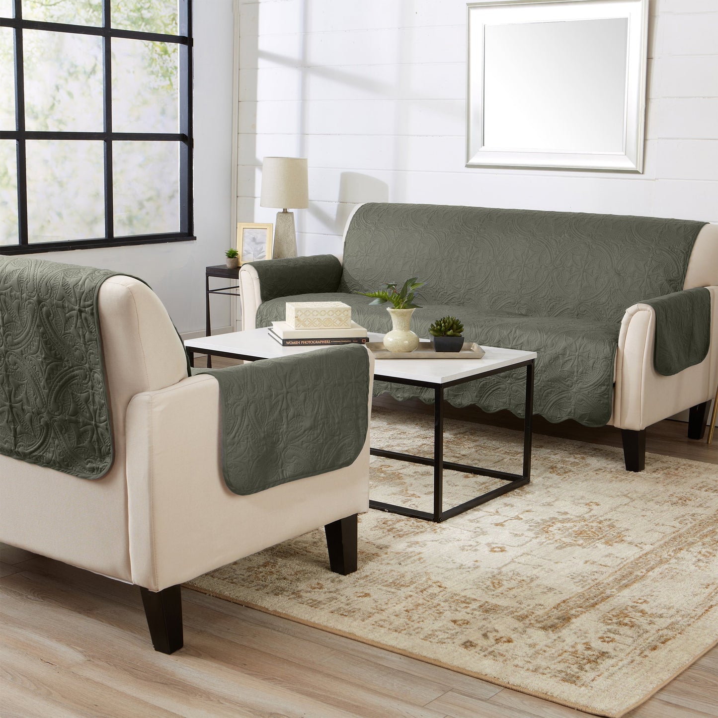 Medallion Solid Color and Furniture Protector
