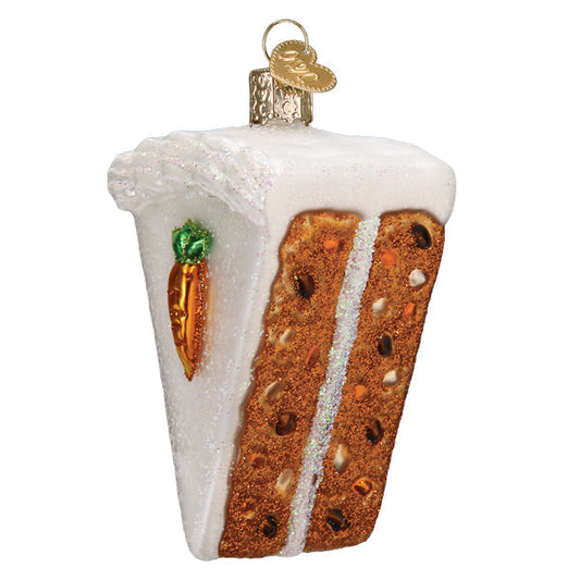 Carrot Cake Ornament - Tampa Home & Garden Store