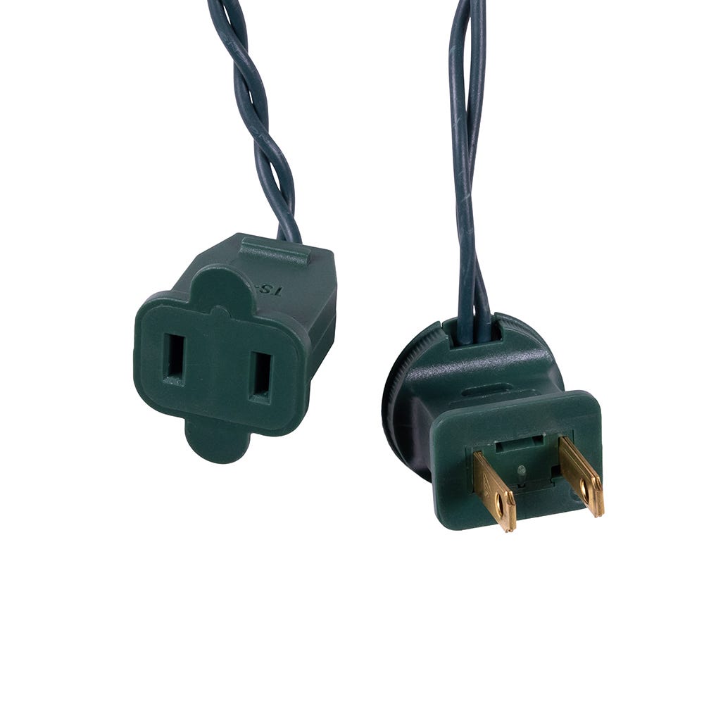 Cadena de luces LED de 300 luces y 3 mm con cable verde blanco frío