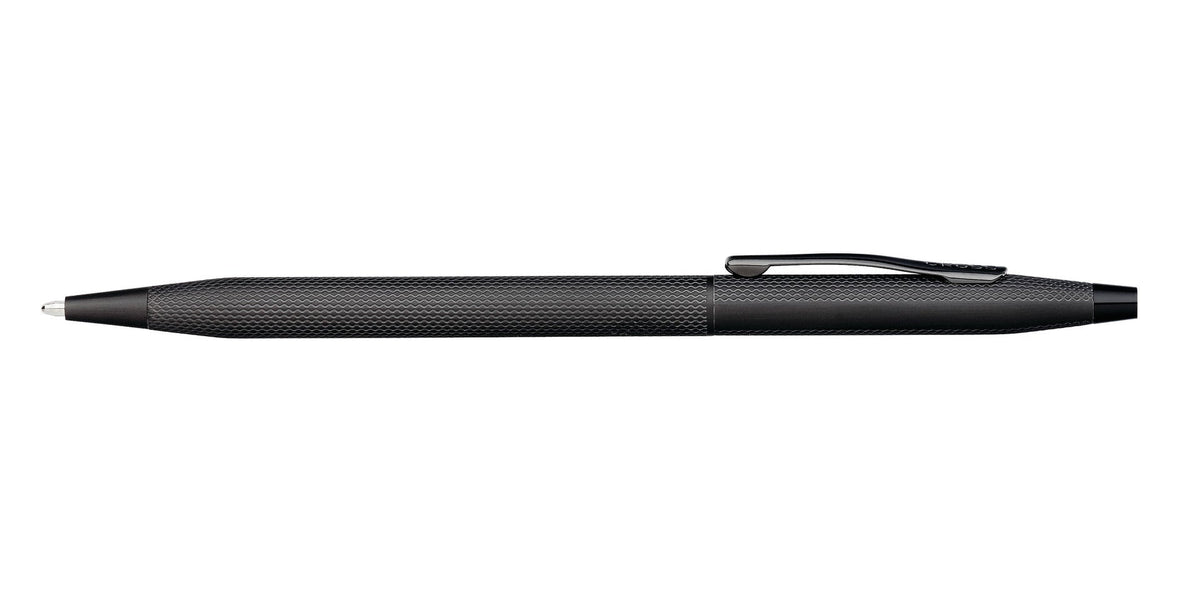 A.T. Cross Classic Century Brushed Black PVD ballpoint pen with textured grip and clip on Tampa Home & Garden Store