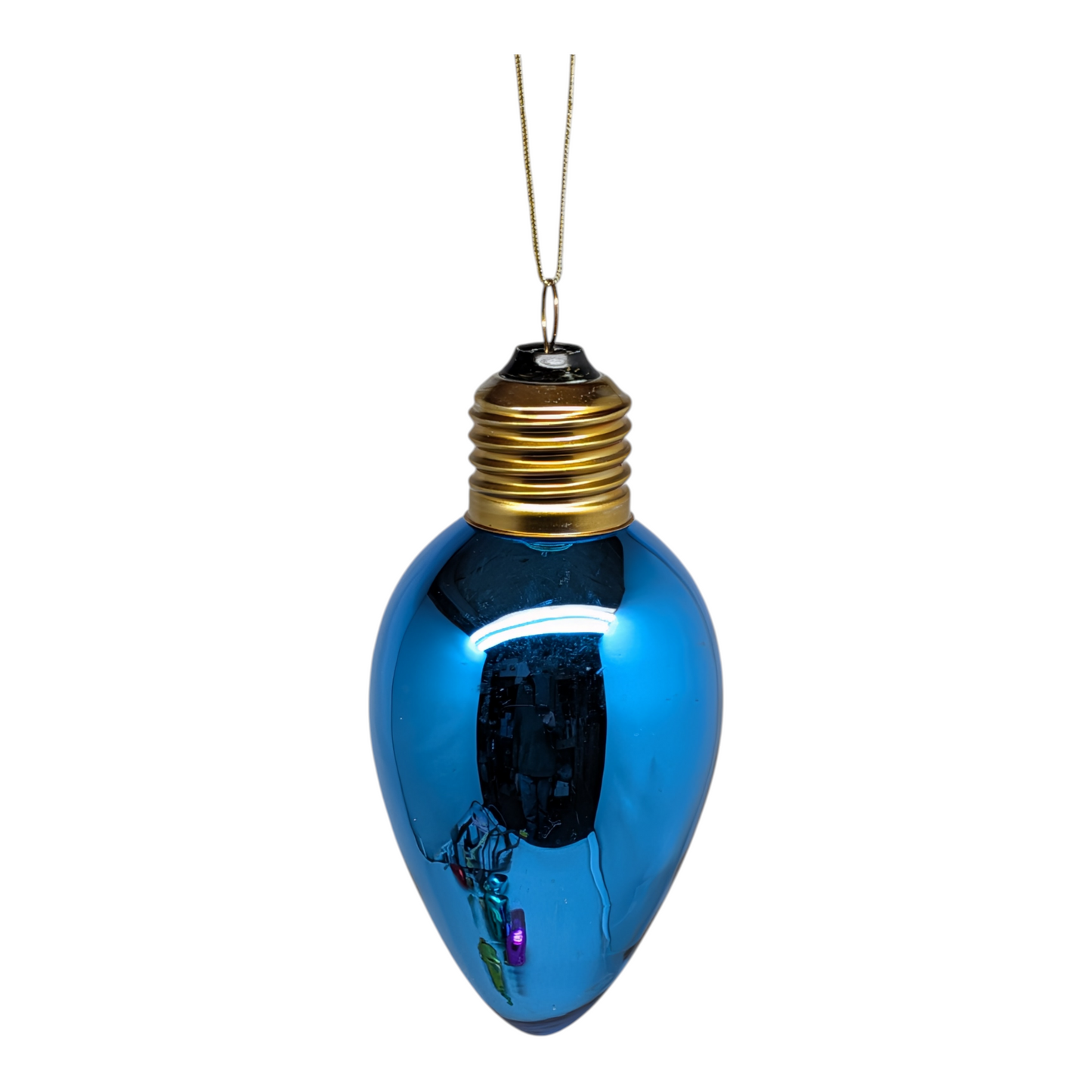 Ornement en verre surdimensionné en forme d'ampoule C7 -