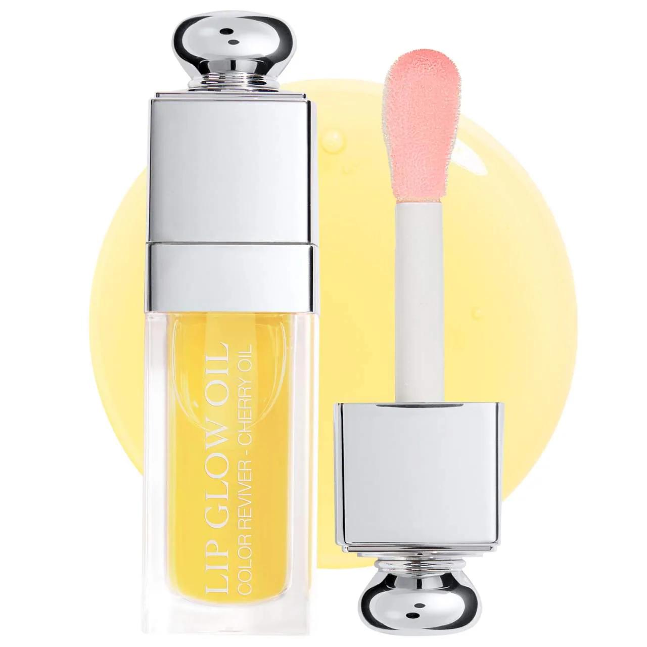 Lip Glow Oil lip gloss by Beauty Care Bag, tinted cherry oil, hydrating, vanilla mint scent on Tampa Home & Garden Store