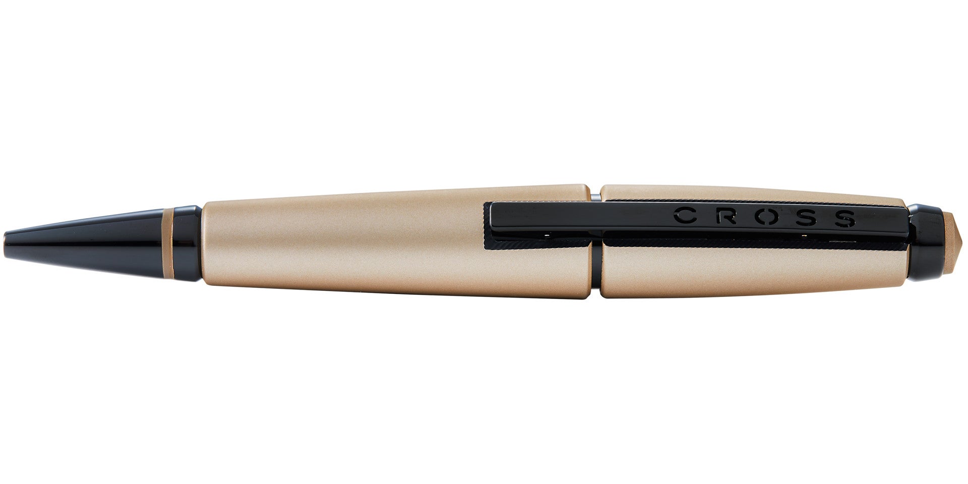 Edge Matte Hazelnut Lacquer Gel Rollerball Pen by Cross with black clip on Tampa Home & Garden Store