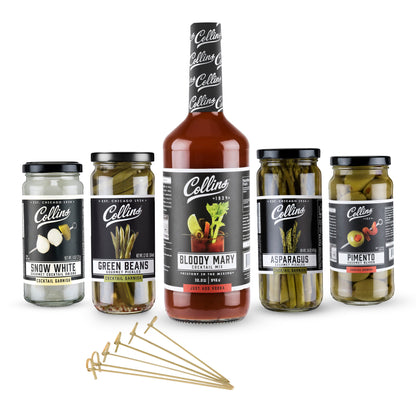 Complete Bloody Mary Kit with Premium Garnishes
