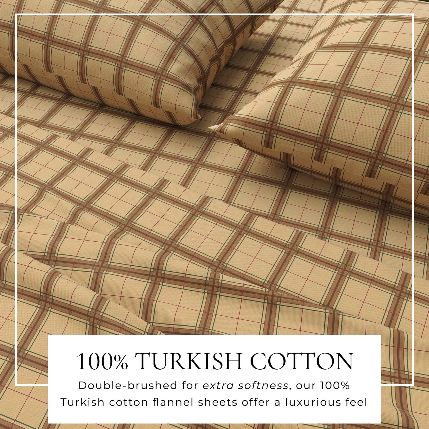 Turkish Cotton Flannel Sheet Set and Stripes