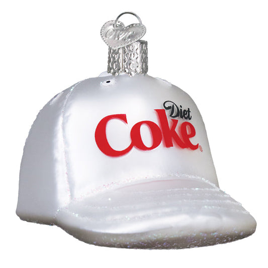 Diet Coke Baseball Cap Ornament - Tampa Home & Garden Store