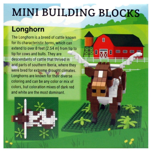 Mini blocs de construction - Longhorn