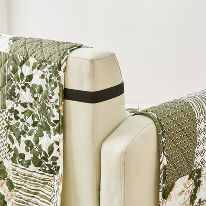 Reversible Floral Patchwork Furniture Cover