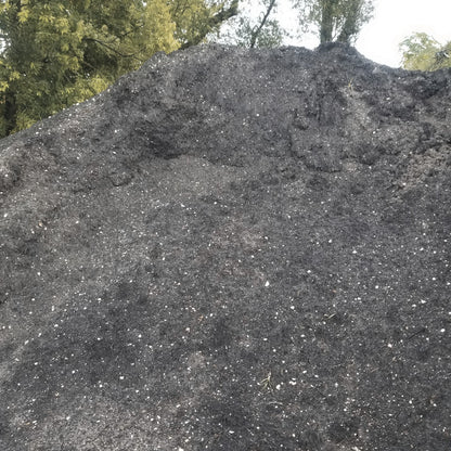 Pile of lawn leveling soil for sale, cheap leveling mix for sod, grass, trees.ix 